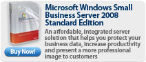 Microsoft &nbsp;Windows Small Business Server 2008 Standard Edition