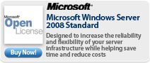 Microsoft Select &nbsp;Windows Server Standard 2008