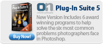 OnOnePlug-In Suite 5 New Version Includes 6 award-winning programs to help solve the six most common problems photographers face in Photoshop.