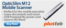 OpticSlim M12 Mobile Scanner