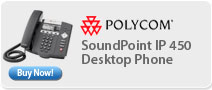 Polycom SoundPoint IP 450 Desktop Phone
