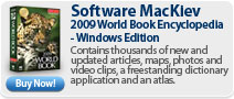 Software MacKiev 2009 World Book Encyclopedia - Windows Edition