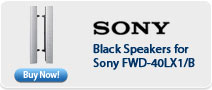 Sony Black Speakers for Sony
