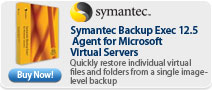 Symantec &nbsp;Backup Exec 12.5 Agent for Microsoft Virtual Servers