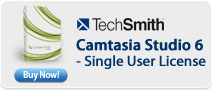 Techsmith Camtasia Studio 6 - Single User License