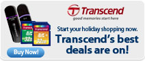Transcend’s best deals are on!