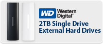 Western Digital 2TB Single Drive External Hard Drives