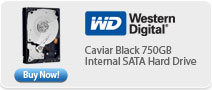 Caviar Black 750GB Internal SATA Hard Drive