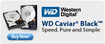 WD Caviar Black Speed. Pure and Simple