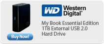 My Book Essential Edition 1TB External USB 2.0 Hard Drive