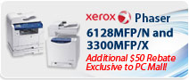 Xerox Additional $50 Rebate Exclusive to PC Mall!