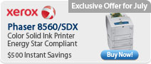 Phaser 8560/SDX