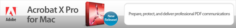 Adobe Acrobat X Pro for Mac