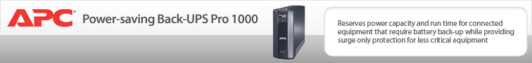 APC Power-saving Back-UPS Pro 1000