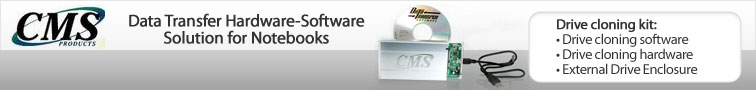 Data Transfer Hardware-Software Solution for Notebooks 