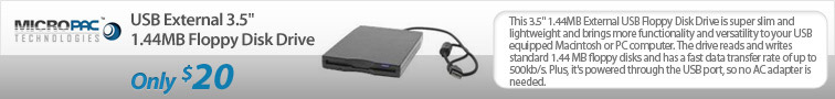 MicroPac Technologies Floppy Disk Drive