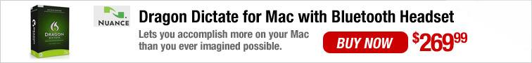 Nuance Dictate with Bluetooth