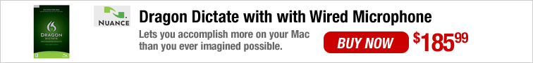Nuance Dictate with Wired