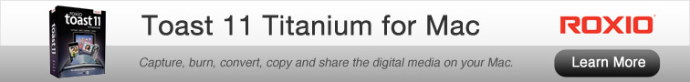 Toast 11 titanium for mac