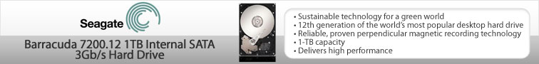 Barracuda 7200.12 1TB Internal SATA 3Gb/s Hard Drive