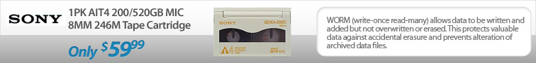 Sony 1PK Tape Cartridge