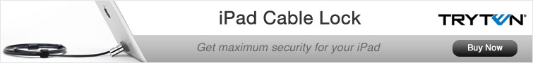 Tryten iPad Cable Lock