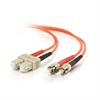 Cables To Go 1m SC/ST Duplex 62.5/125 Multimode Fiber Patch Cable - Orange 09128 &nbsp;&nbsp;&nbsp;&nbsp;&nbsp;&nbsp;&nbsp;&nbsp;&nbsp;&nbsp;&nbsp;&nbsp;&nbsp;&nbsp;