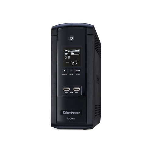 Intelligent LCD BRG1000AVRLCD - UPS - AC 120 V - 600 Watt - 1000 VA 9 Ah - RS-232, USB - output connectors: 10 Intelligent LCD BRG1000AVRLCD - UPS - AC 120 V - 600 Watt - 1000 VA 9 Ah - RS-232, USB - output connectors: 10