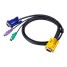 Aten Technology MasterView KVM cable 2L5206P - Keyboard / video / mouse (KVM) cable - DB-15 (M) - 6 pin PS/2, HD-15 (M) - 20 ft