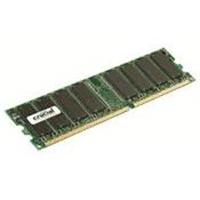 Crucial Technology 512MB PC2700 184-pin DIMM Unbuffered NON-ECC 333MHz DDR Memory Module