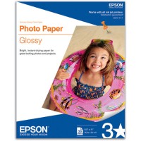 Epson 8.5 x 11 inch Photo Paper Glossy - 20 Sheets