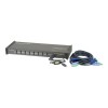 Iogear MiniView Ultra KVM Switch GCS138 - KVM switch - 8 ports - desktop GCS138KITUP