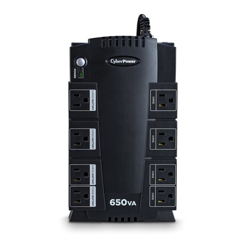 SX650G - UPS - AC 96-140 V - 375 Watt - 650 VA 5.5 Ah - USB - output connectors: 8 SX650G - UPS - AC 96-140 V - 375 Watt - 650 VA 5.5 Ah - USB - output connectors: 8