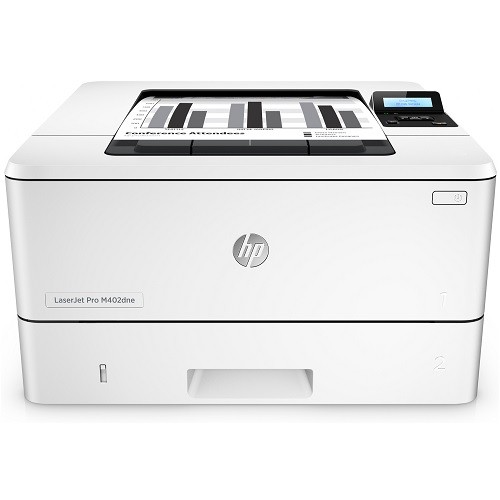 LaserJet Pro M402dne - Printer - monochrome - Duplex - laser - A4/Legal - 4800 x 600 dpi - up to 40 ppm - capacity: 350 sheets - USB 2.0, Gigabit LAN LaserJet Pro M402dne - Printer - monochrome - Duplex - laser - A4/Legal - 4800 x 600 dpi - up to 40 ppm - capacity: 350 sheets - USB 2.0, Gigabit LAN