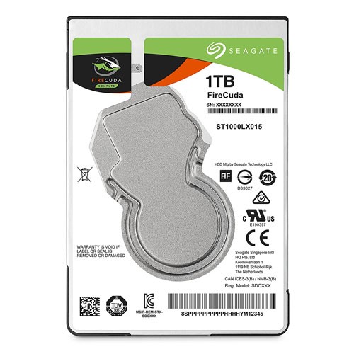 FireCuda ST1000LX015 - Hybrid hard drive - 1 TB - internal - 2.5 FireCuda ST1000LX015 - Hybrid hard drive - 1 TB - internal - 2.5