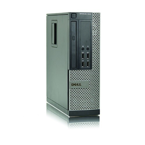 Dell 7010 Intel Core i5-3470S Quad-Core 2.9GHz SFF Desktop PC - 4GB DDR3, 500GB SATA HDD, Integrated Graphics, Gigabit Ethernet, DVD-ROM, Microsoft Windows 10 Pro 64-bit - Refurbished Dell 7010 Intel Core i5-3470S Quad-Core 2.9GHz SFF Desktop PC - 4GB DDR3, 500GB SATA HDD, Integrated Graphics, Gigabit Ethernet, DVD-ROM, Microsoft Windows 10 Pro 64-bit - Refurbished