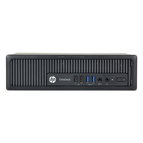 EliteDesk 800 G1-USFF Core i5-4590S 3.0GHz, 4GB RAM, 500GB HDD, DVD, Windows 10 Pro 64-bit - Refurbished EliteDesk 800 G1-USFF Core i5-4590S 3.0GHz, 4GB RAM, 500GB HDD, DVD, Windows 10 Pro 64-bit - Refurbished
