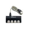 Targus Ultra Mini Hub - hub - 4 ports - desktop PA055U