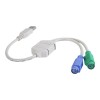 Cables To Go Keyboard / Mouse adapter - 1 feet USB to PS2