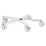 Ergotron system caster base 33-061