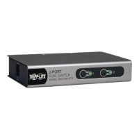 TrippLite 2 Port Desktop KVM PS/2 Switch with 2 KVM Cable Kits