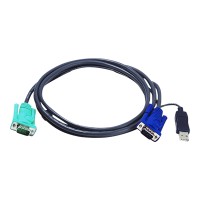 Aten Technology 2L5202U - Keyboard/Video/Mouse/Audio Cable - 6-Feet