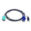 Aten Technology 2L5202U - Keyboard/Video/Mouse/Audio Cable - 6-Feet