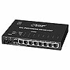 Black Box SC Multimode Dual-Speed Personal Mini Hub with Fiber Ports