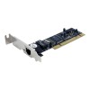 Startech 1 Port Low Profile PCI 10/100 Mbps Ethernet Network Adapter Card - network adapter ST100SLP