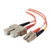 Cables To Go LC/SC Duplex 50/125 Multimode Fiber Patch Cable - patch cable - 6.6 ft 33015 &nbsp;&nbsp;&nbsp;&nbsp;&nbsp;&nbsp;&nbsp;&nbsp;&nbsp;&nbsp;&nbsp;&nbsp;&nbsp;&nbsp;