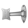 Peerless SmartMount Long Pivot Wall Mount for 10"-22" LCD Screen-Silver