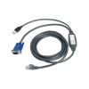 Avocent AutoView Integrated Cable for USB server