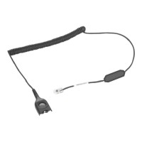 Sennheiser Electronic Telephone Cable Spring Loaded Disconnect