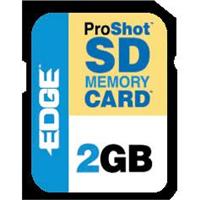 EDGE Digital Media ProShot - flash memory card - 2 GB - SD PE201265